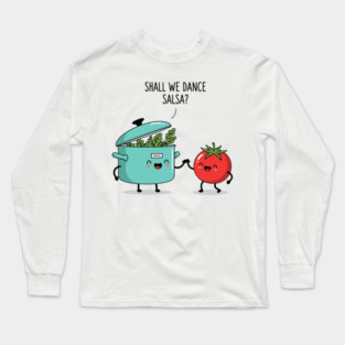 Salsa Dance Duo Long Sleeve T-Shirt