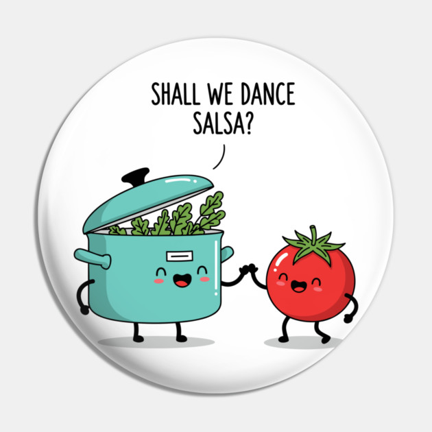 Salsa Dance Duo Pin by enrynz