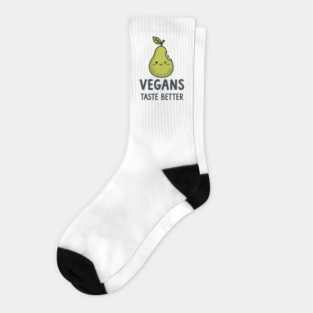 Vegans Taste Better Socks