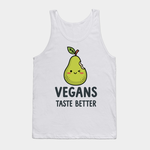 Vegans Taste Better Tank Top by enrynz