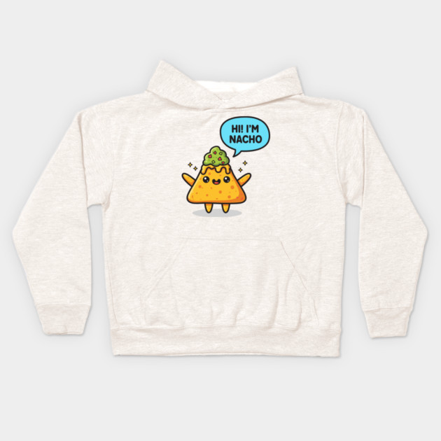 Nacho Average Snack Kids Hoodie by enrynz