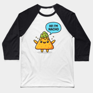 Nacho Average Snack Baseball T-Shirt