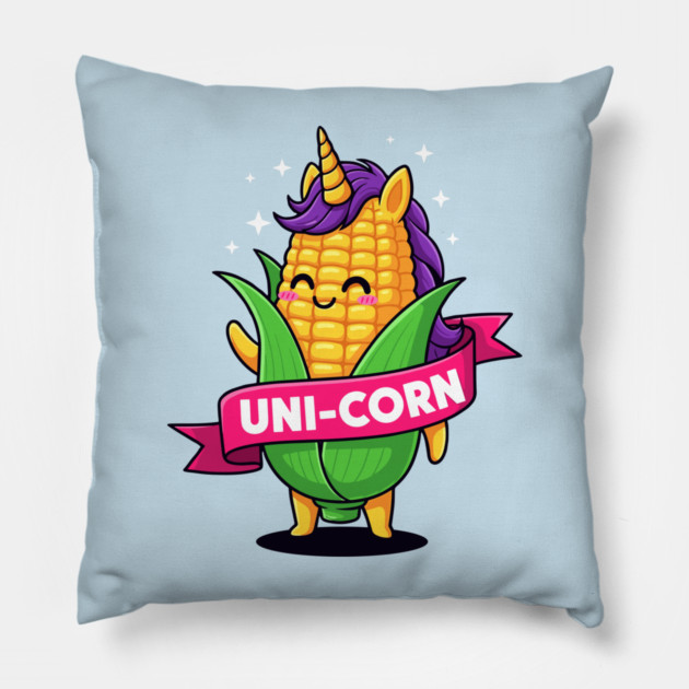 Magical Uni-Corn Pillow by enrynz