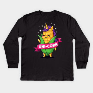 Magical Uni-Corn Kids Long Sleeve T-Shirt