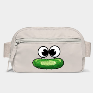 Dill-icious Pickle Face Bag