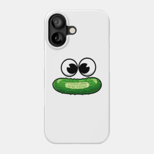 Dill-icious Pickle Face Phone Case