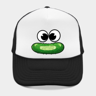 Dill-icious Pickle Face Hat