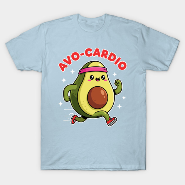 Avo-Cardio Fitness T-Shirt by enrynz