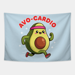 Avo-Cardio Fitness Tapestry