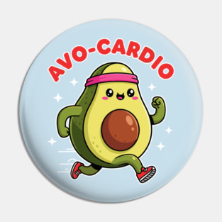 Avo-Cardio Fitness Pin