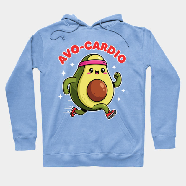 Avo-Cardio Fitness Hoodie by enrynz