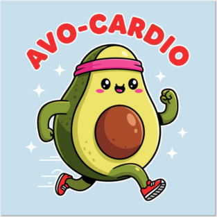 Avo-Cardio Fitness Posters and Art