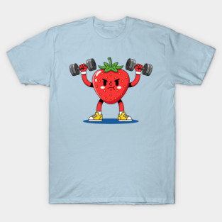 Sweaty Strawberry Fitness T-Shirt