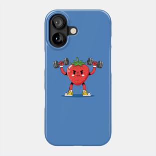 Sweaty Strawberry Fitness Phone Case