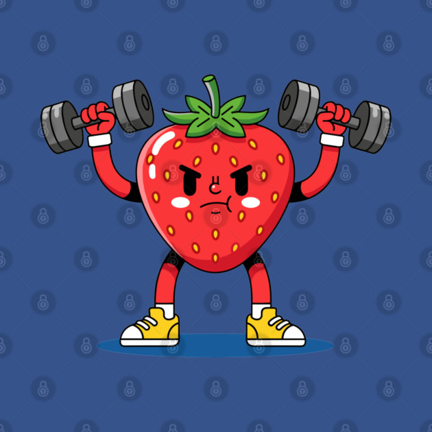 Sweaty Strawberry Fitness by enrynz