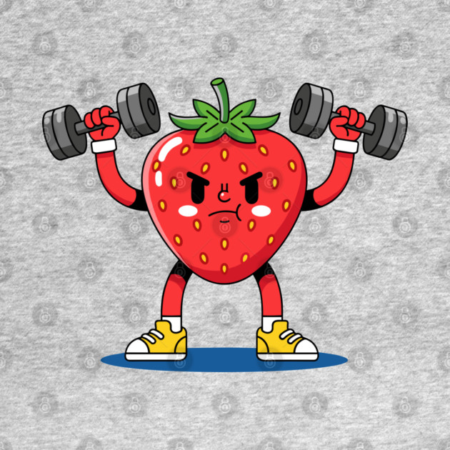 Sweaty Strawberry Fitness by enrynz