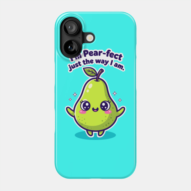 Pear-fectly Adorable Pear Phone Case by enrynz