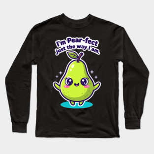 Pear-fectly Adorable Pear Long Sleeve T-Shirt