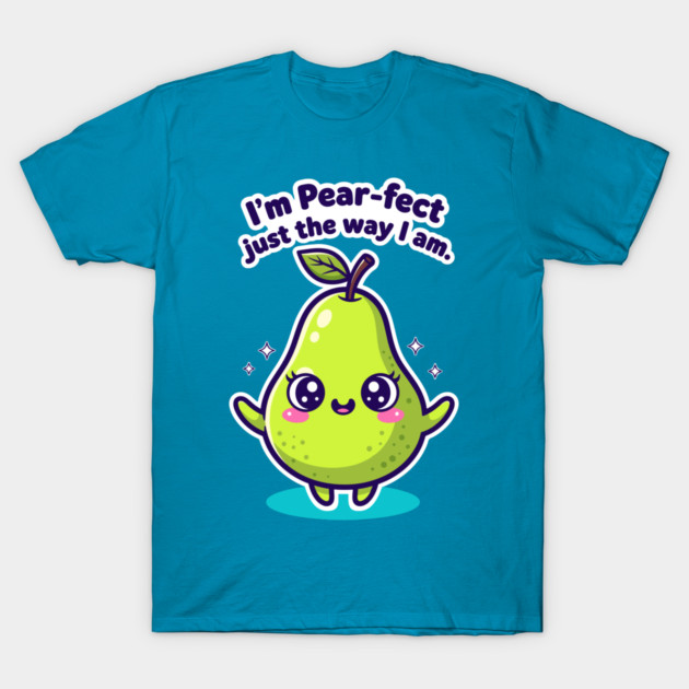 Pear-fectly Adorable Pear T-Shirt by enrynz