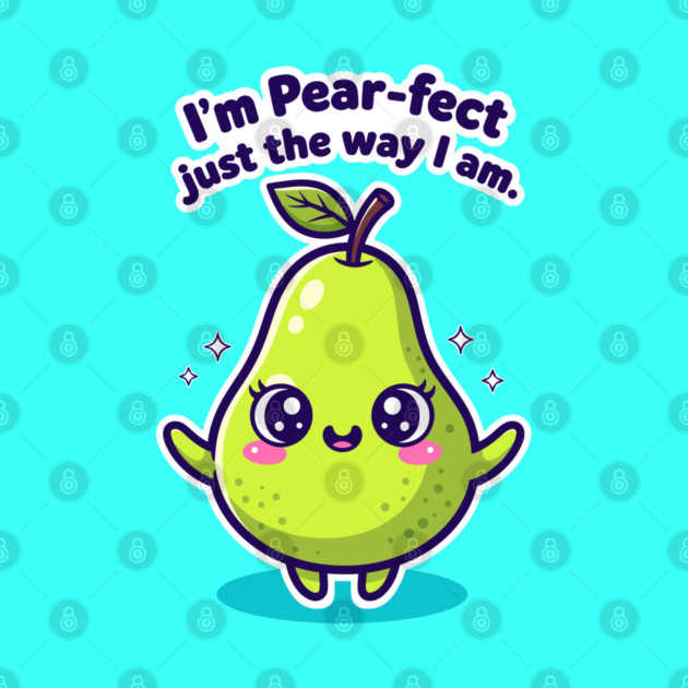 Pear-fectly Adorable Pear by enrynz