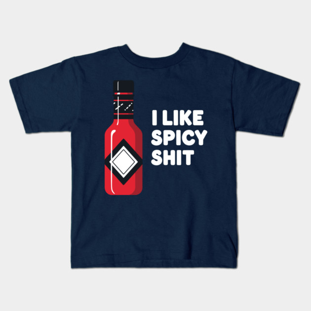 Spicy Sauce Lovers Kids T-Shirt by enrynz