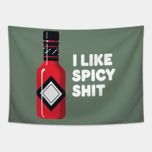 Spicy Sauce Lovers Tapestry