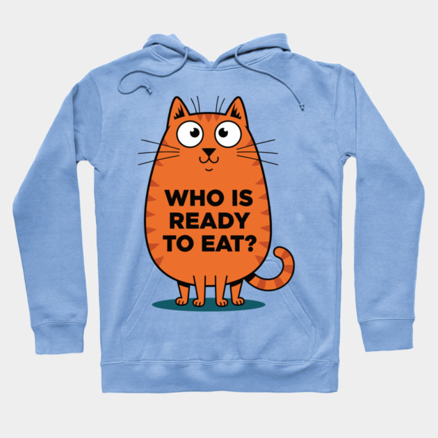 Hungry Cat Meme Hoodie by enrynz