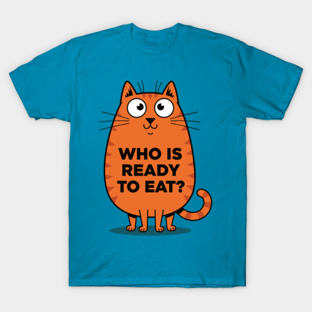 Hungry Cat Meme T-Shirt by enrynz