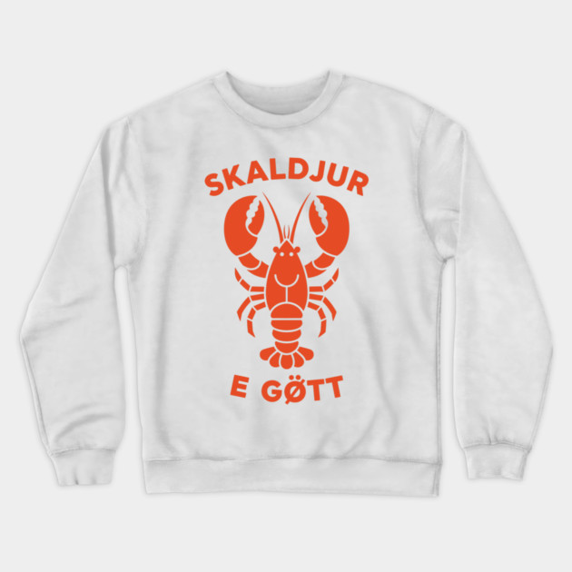 Lobster Love - Skaldjur E Gott Crewneck Sweatshirt by enrynz