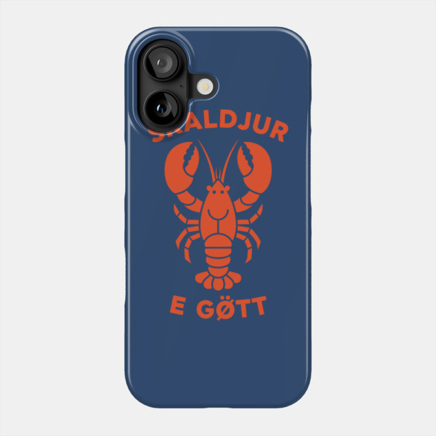 Lobster Love - Skaldjur E Gott Phone Case by enrynz