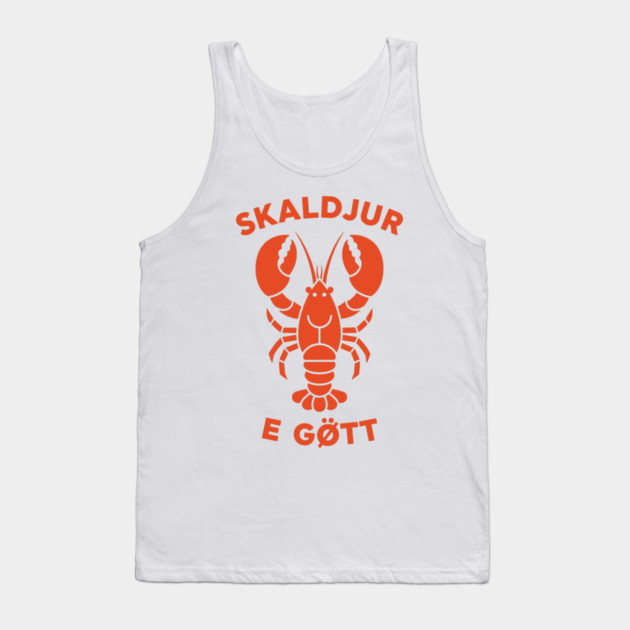 Lobster Love - Skaldjur E Gott Tank Top by enrynz