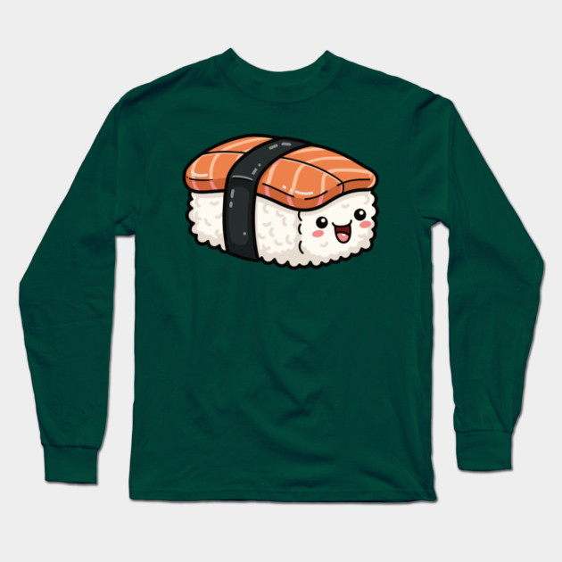 Kawaii Nigiri Long Sleeve T-Shirt by enrynz