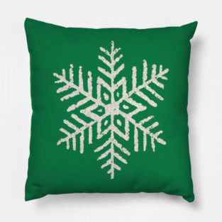 Vintage Snowflake Pillow