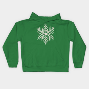 Vintage Snowflake Kids Hoodie