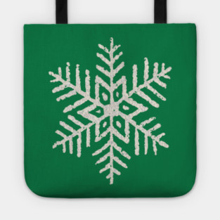 Vintage Snowflake Tote