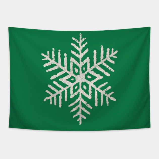 Vintage Snowflake Tapestry by Creatifly Graphic Tees