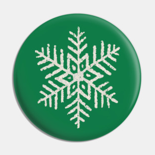 Vintage Snowflake Pin