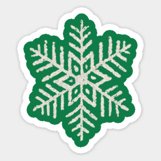 Vintage Snowflake Magnet
