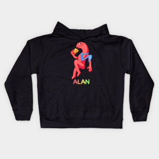 Alan Smiling Friends Kids Hoodie