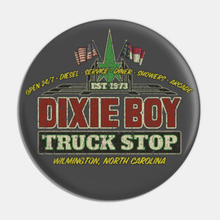 Dixie Boy Truck Stop Pin