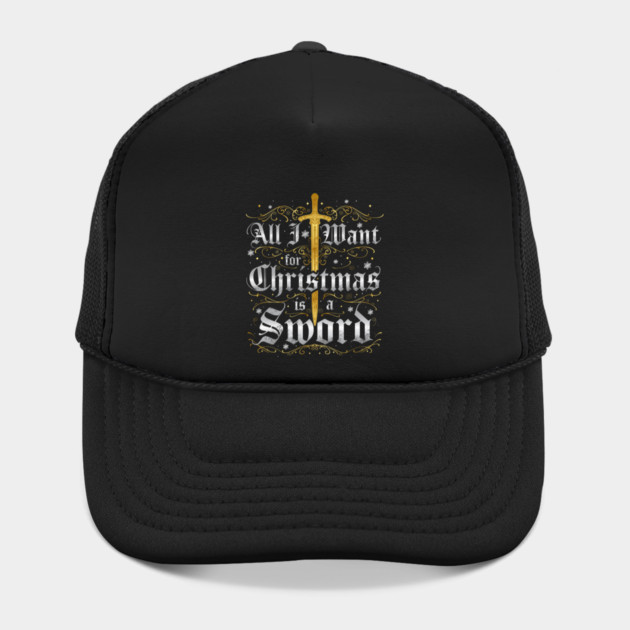 All I Want for Christmas is a Sword - Gold by Shad's Store