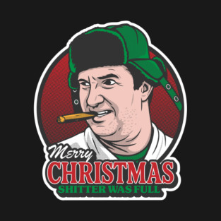 “Merry Christmas – Shitter Was Full” T-Shirt