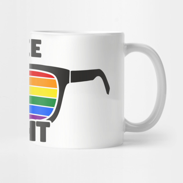 Can't See Straight Rainbow LGBT Sass Pride by Anticorporati