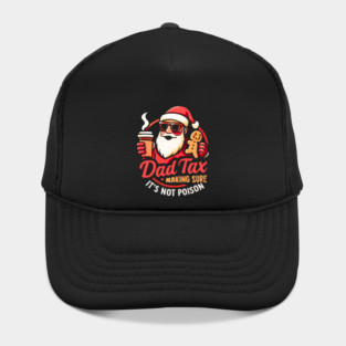 Santa’s Dad Tax with Gingerbread Cookie Hat