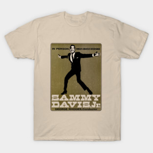 Vintage Sammy Davis Jr poster T-Shirt
