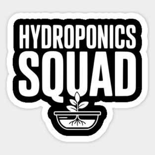 Hydroponics Squad Magnet