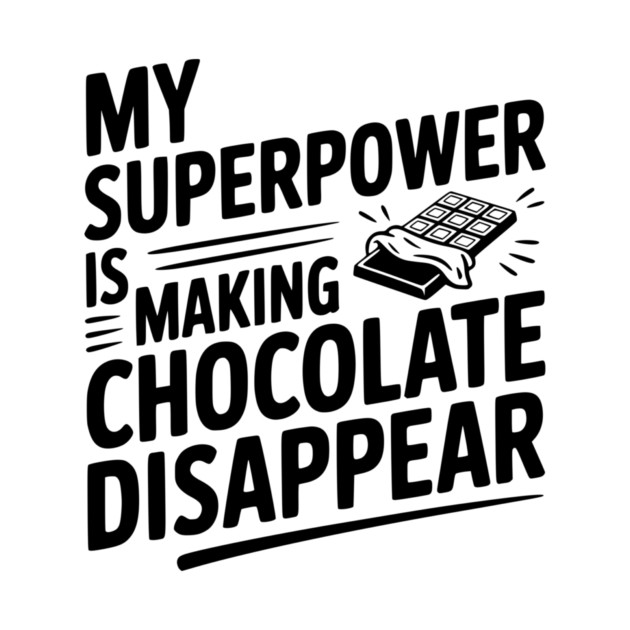 My Superpower is Making Chocolate Disappear by Frank Ring