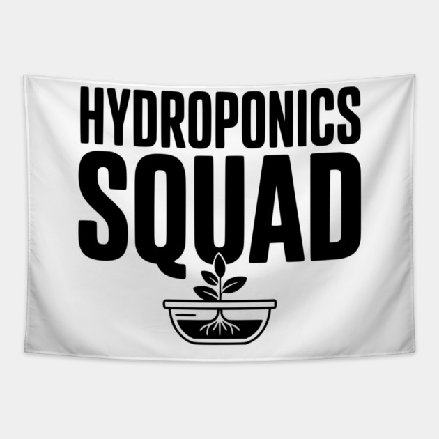 Hydroponics Squad Tapestry by Frank Ring