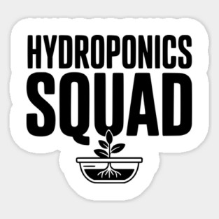 Hydroponics Squad Magnet