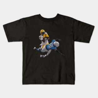 Dontayvion Wicks Was In! Toe-Tap Catch Kids T-Shirt